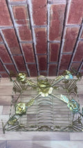 House of Romany – Luxury Gold Butterfly Dinner Set Display Stand