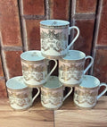 Harrods Luxury Mug Collection (Set of 6)