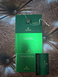 Rolex Green Booklet & Wallet Set Card Holder Tags Manual Accessories set