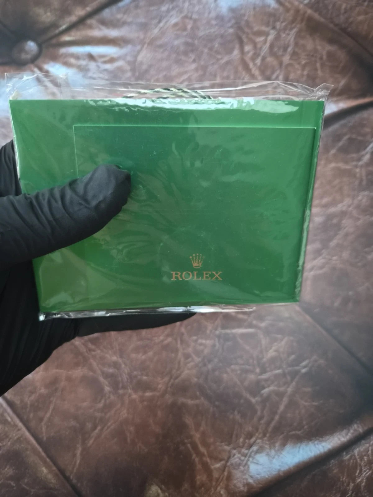 Rolex Green Booklet & Wallet Set Card Holder Tags Manual Accessories set